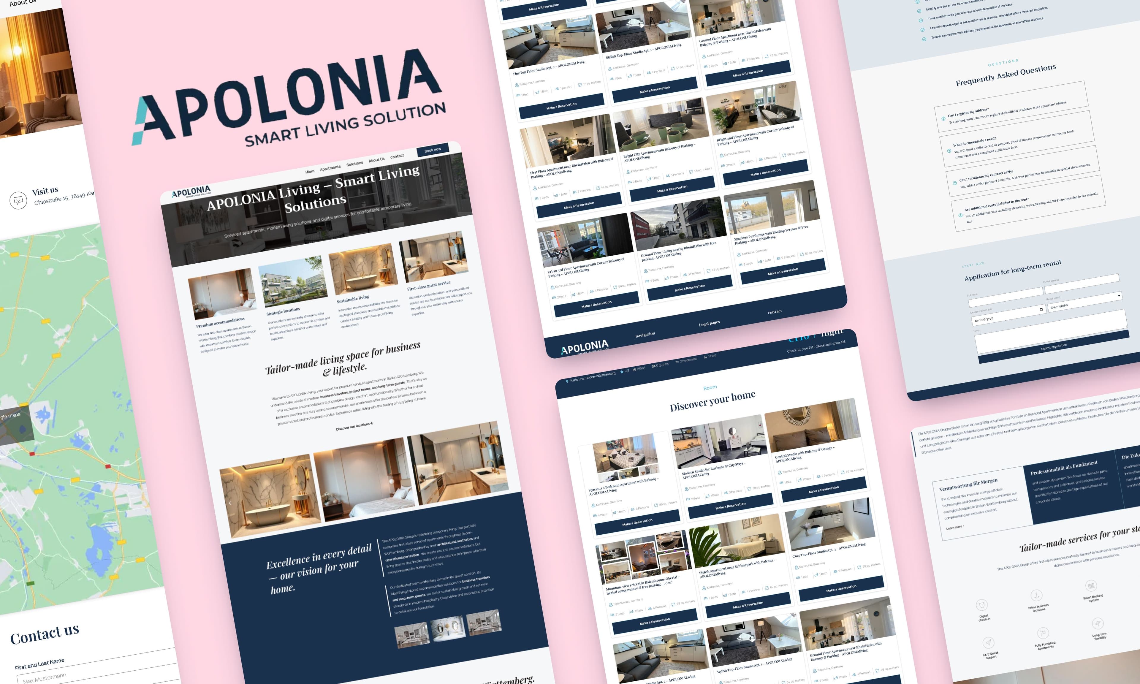 APOLONIA Living – Premium Serviced Apartments & Smart Living Platform