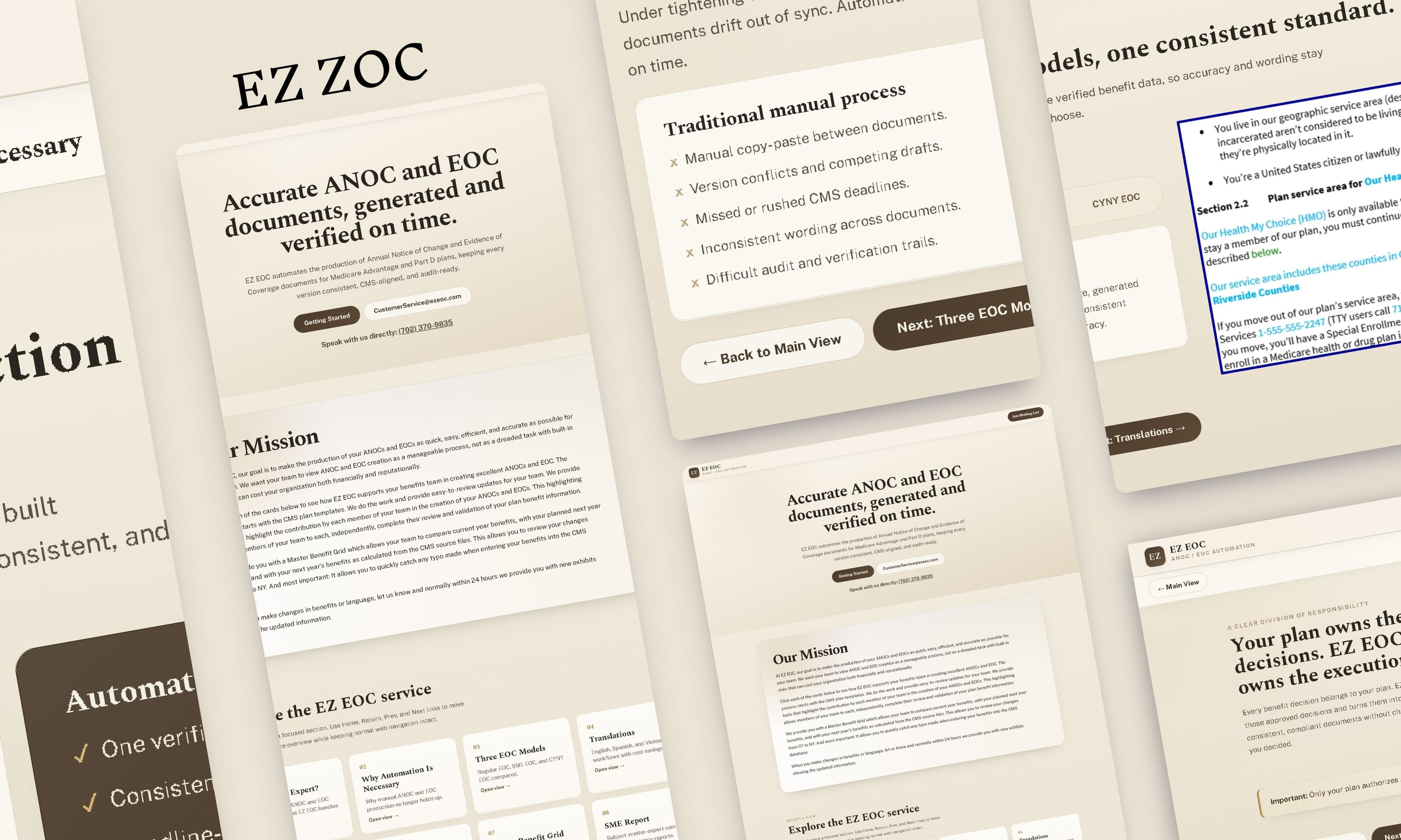 EZ EOC – ANOC & EOC Automation Platform