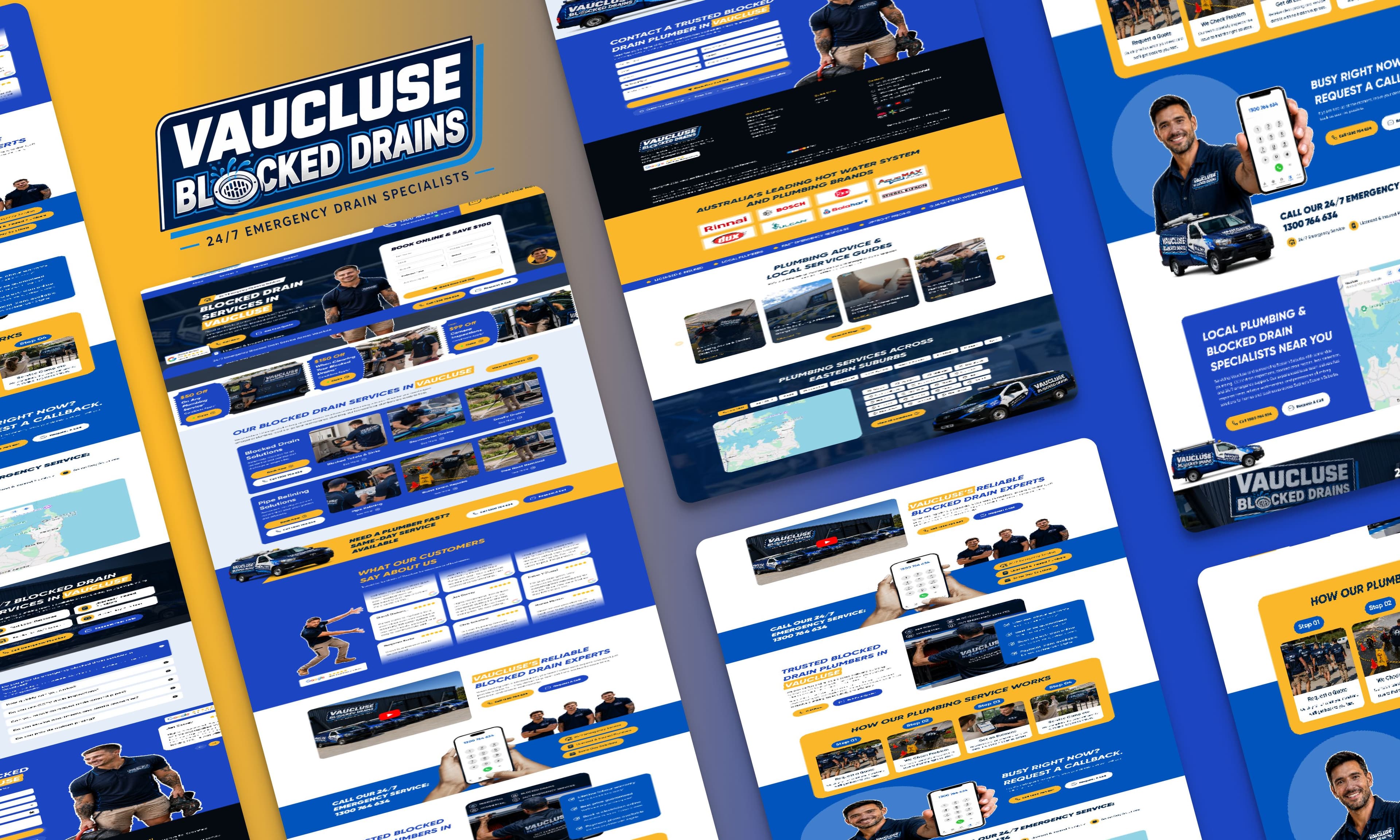 Vaucluse Blocked Drains – Plumbing & Drainage Service Website